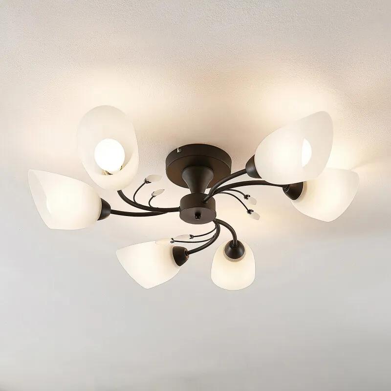 Amgad plafondlamp, 6-lamps - lampen-24