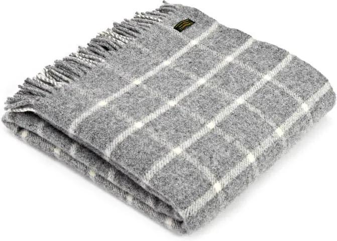 Tweedmill Textiles - Plaid Wol - Grijs