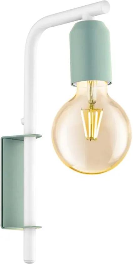 EGLO wandlamp Adri-p - pastelgroen/wit - Leen Bakker