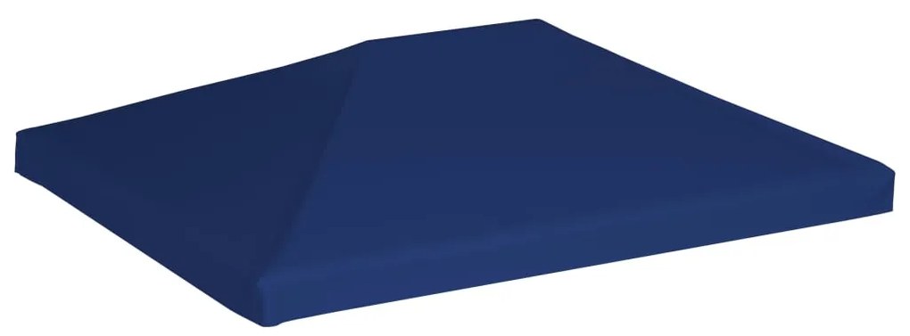 vidaXL Prieeldak 310 g/m² 4x3 m blauw