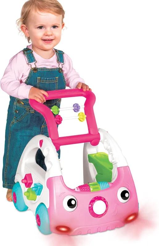 Discovery Car, 3 in 1, Pink - Speelgoed