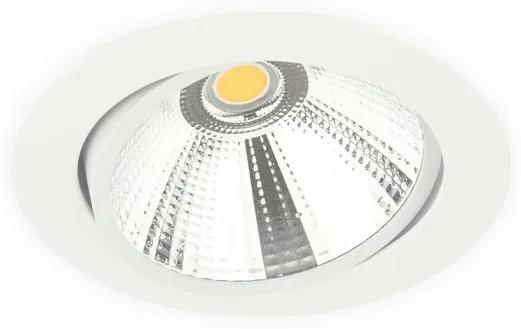 LED Inbouwspot 10W, Wit, Rond, Kantelbaar, Dimbaar