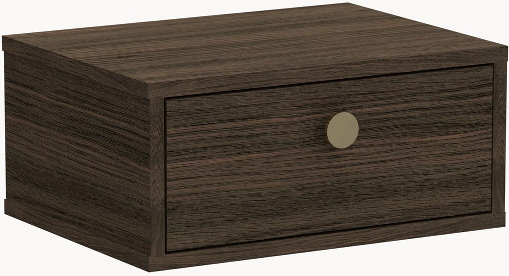 Houten wandnachtkastje Monfort