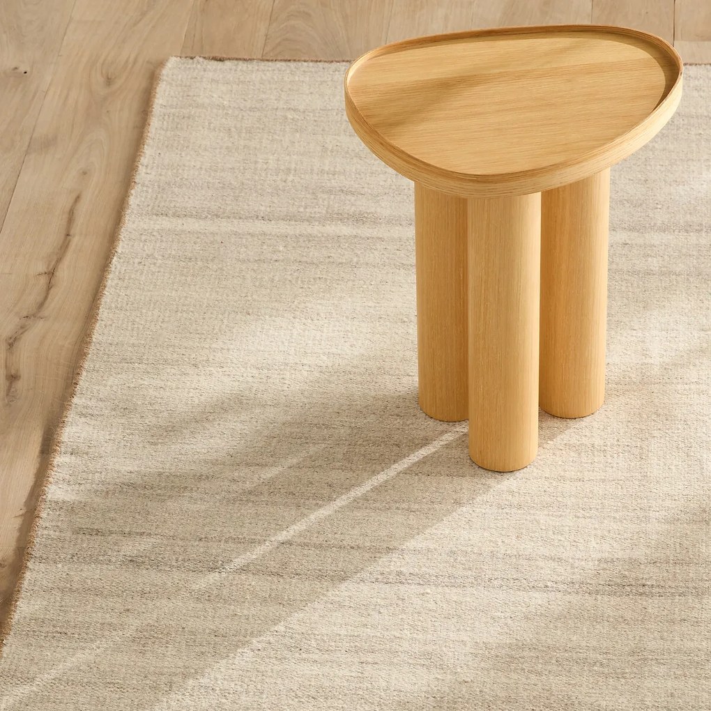Handgeweven vloerkleed, 81% wol, Kinah