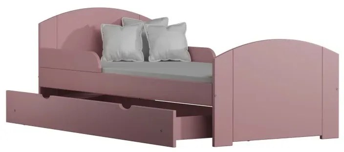 Kinderen Roze Kinderbed - Rio 5059914089606 Children's Beds Home, 180x80, Geen, 12 cm schuimmatras met hoge veerkracht Children's Beds Home Dennenhout