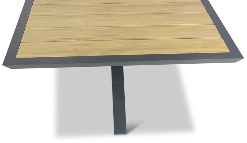 Tuinset 4 personen 181 cm Aluminium Grijs Lifestyle Garden Furniture Marietta/Palermo