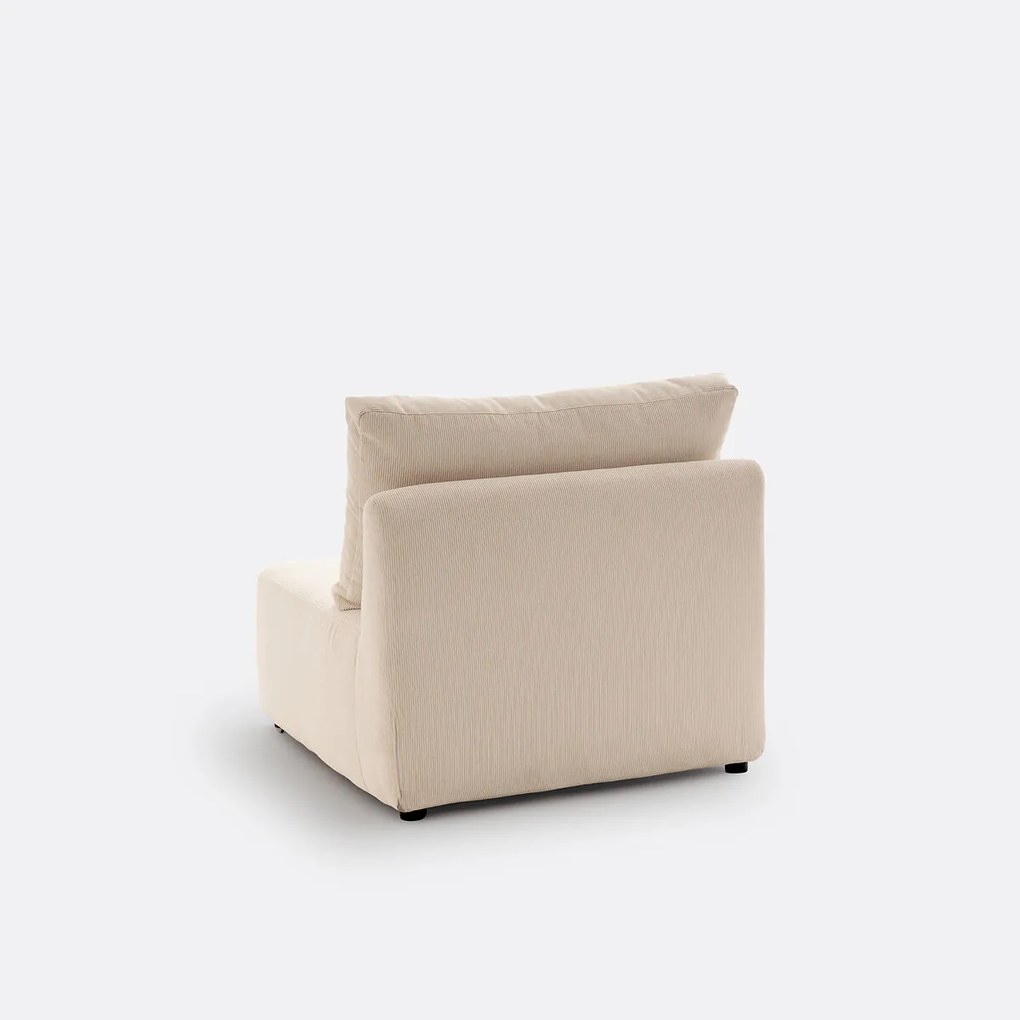 Modulaire bank geribd fluweel, Monica