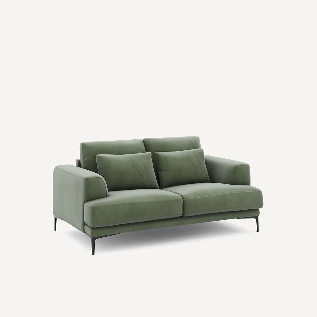 Bank 2-zit in fluweel, Marsile