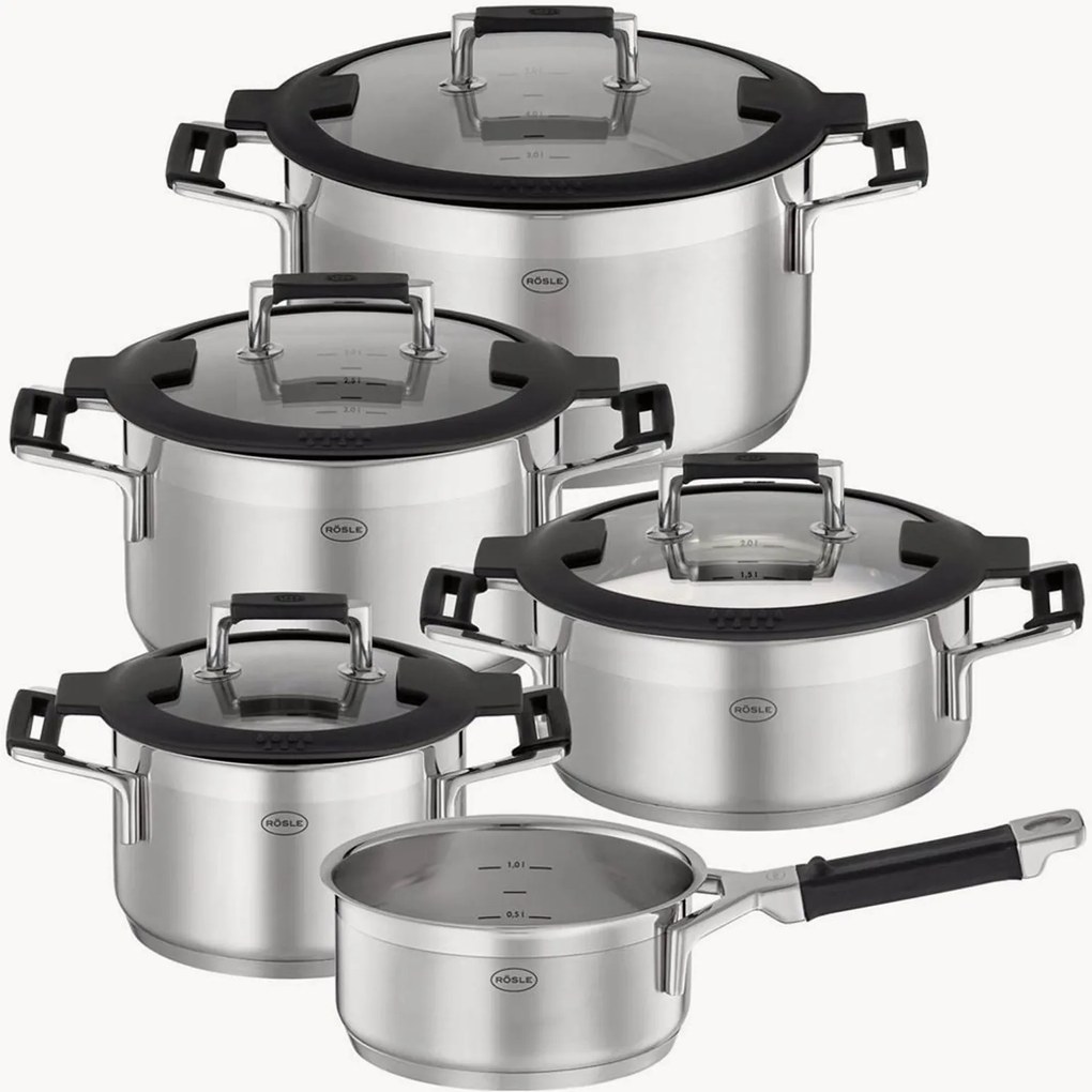 Pannenset Silence Pro, 9-delig