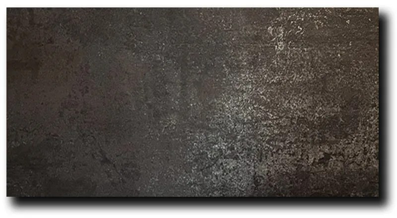 Vloertegel 30x60 Cm Metallook Metallica Roest Antraciet A110