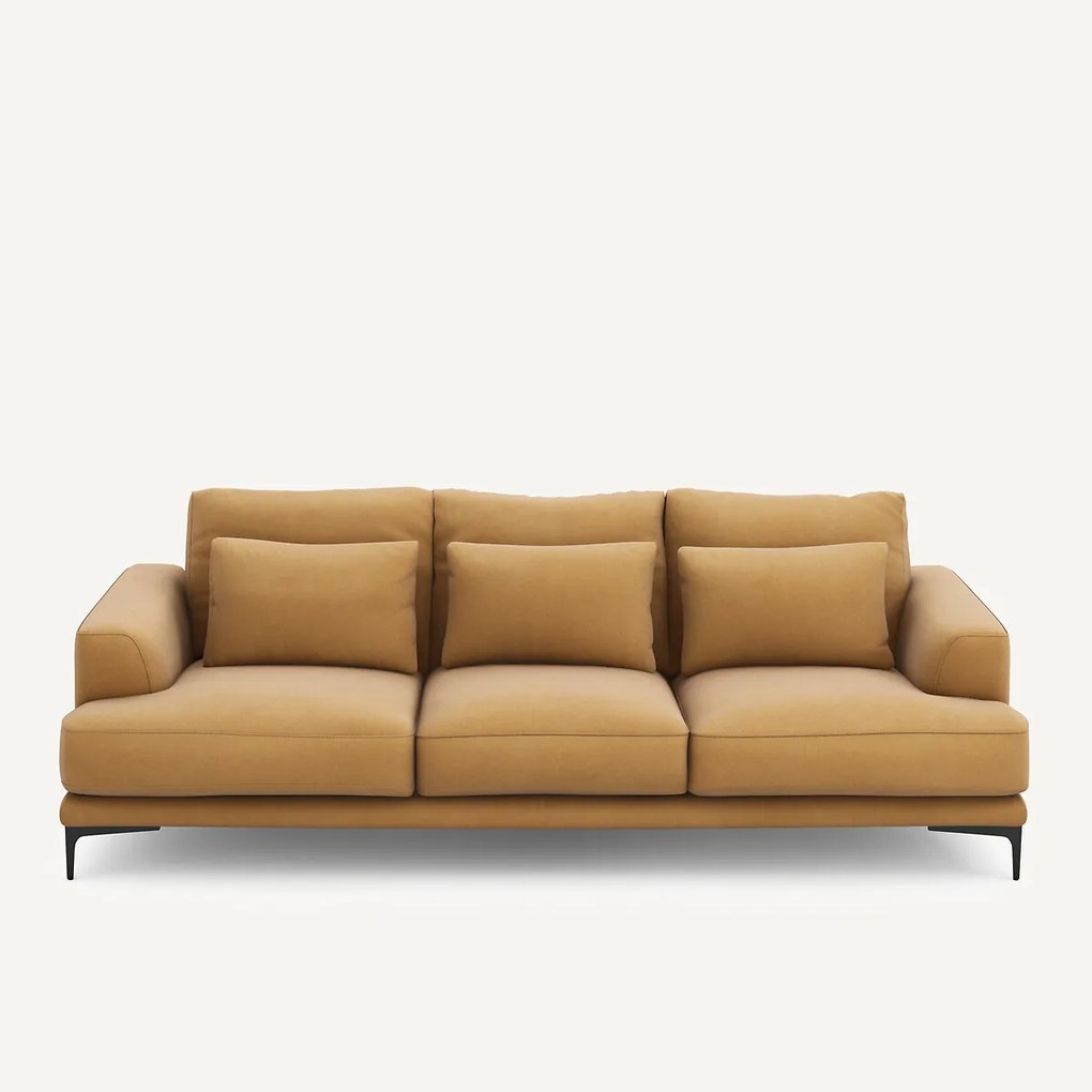 4-zits sofa in linnenfluweel, Marsile