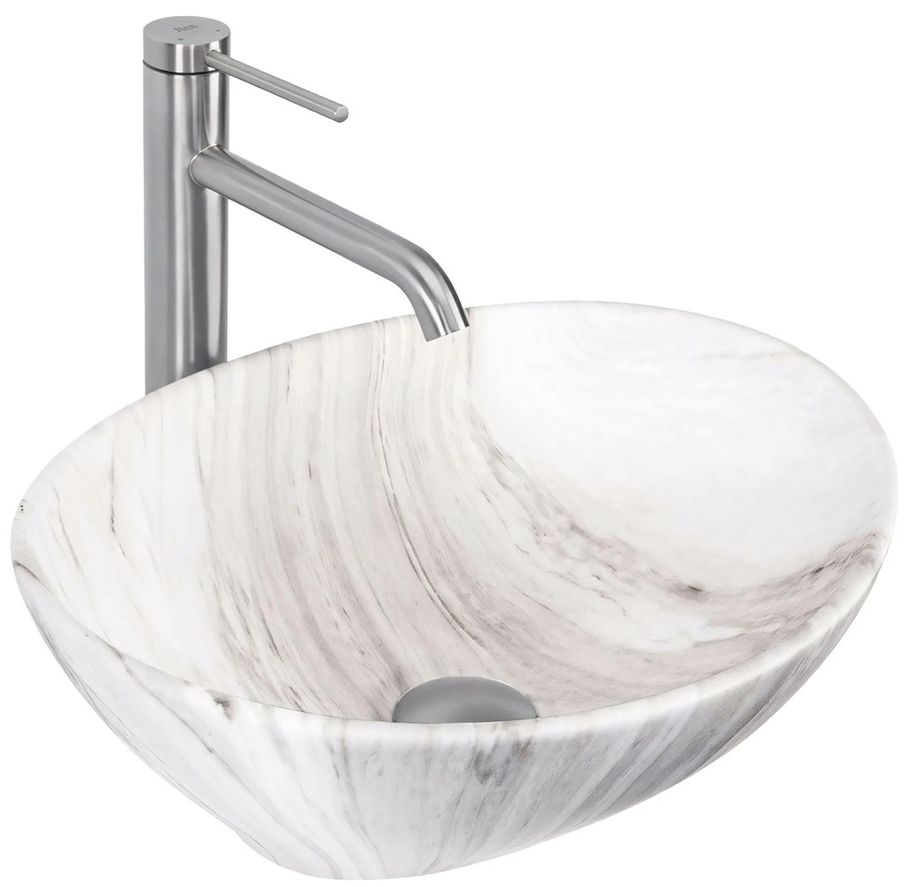 Opzetwastafel Rea Sofia Ash Matt