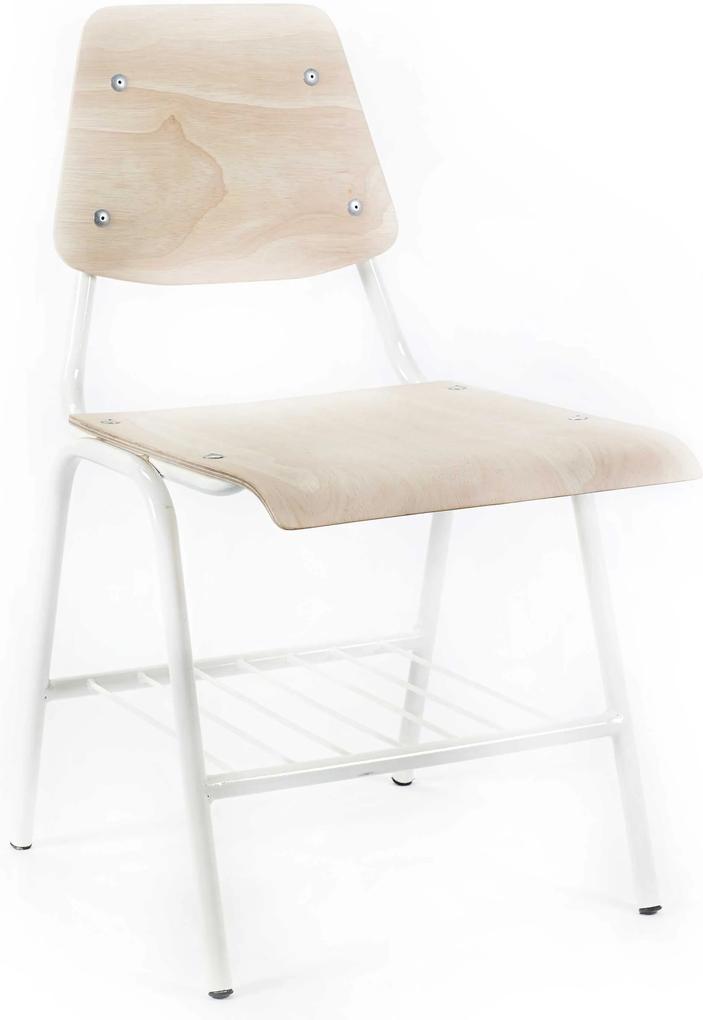 Serax Studio Simple stoel naturel/wit