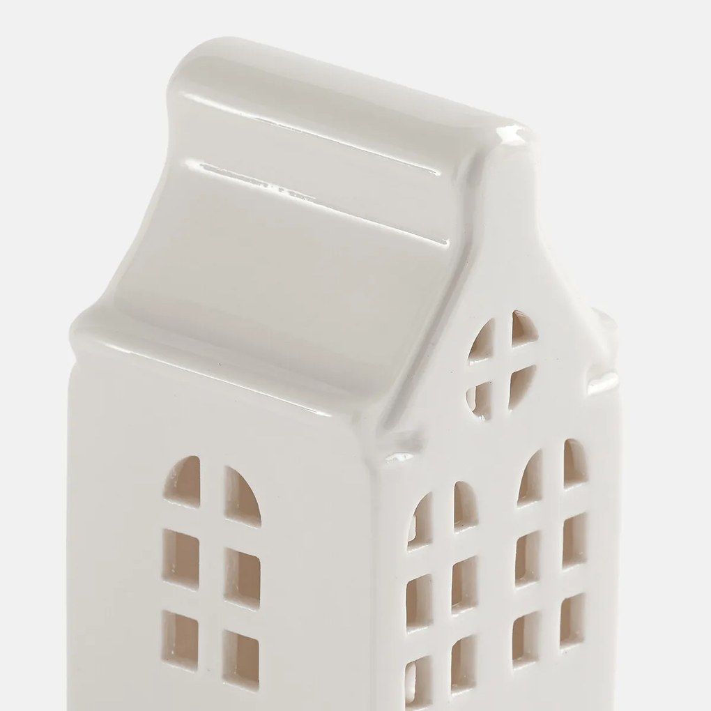 Set van 2 huisjes van keramiek, CASPAR
