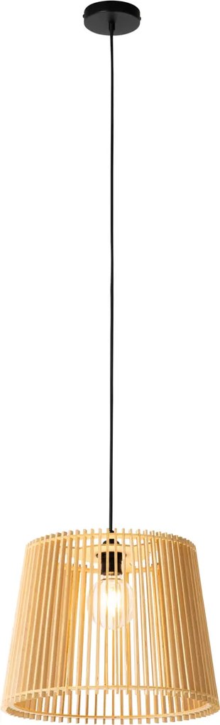 Landelijke buiten hanglamp hout IP44 - Jayla