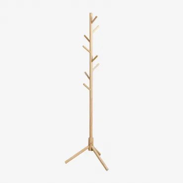 Staande Kapstok Van Hout Russ Natuurlijk - Sklum
