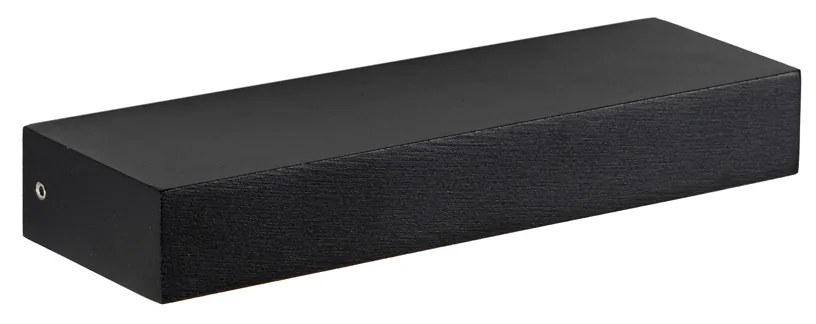 Moderne wandlamp zwart 22cm incl. LED IP65 - Hannah