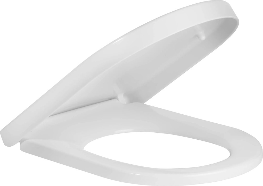 Saqu Sky 2.0 toiletbril met softclose en quickrelease wit