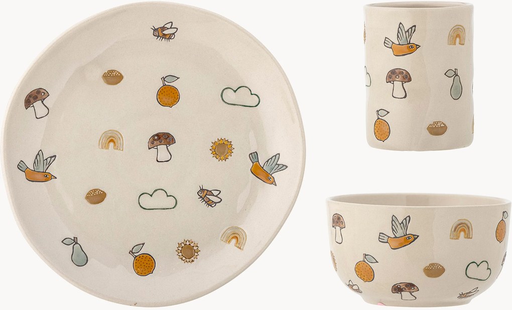 Kinderserviesset Agnes, 3-delig