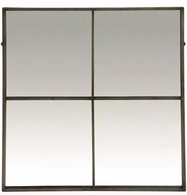 Spiegel 80 x 80 cm - Antiek Zilver