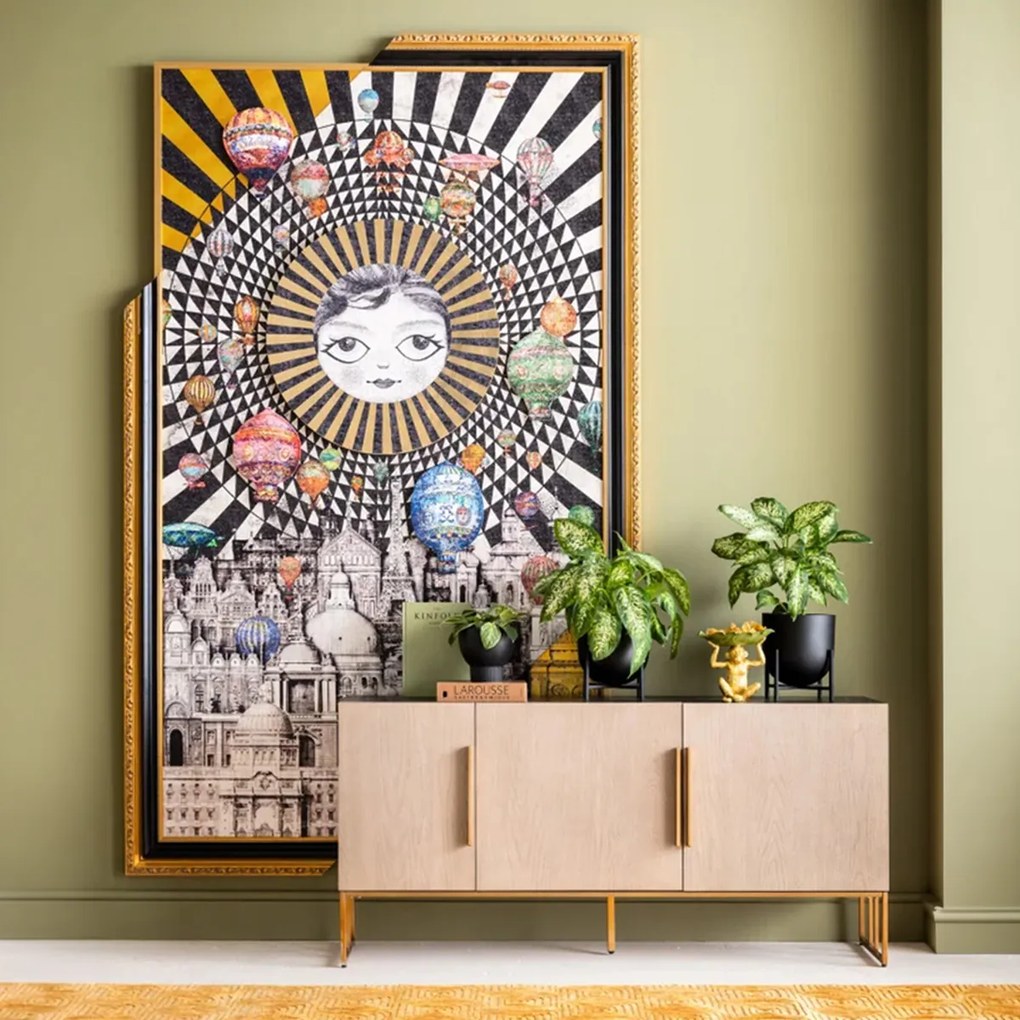 Groot Schilderij Parijs 160x260 Cm