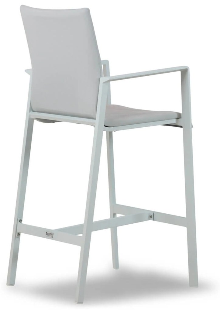 Barstoel Aluminium Wit Lifestyle Garden Furniture Rome wit