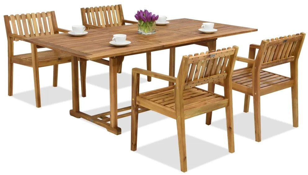 Tuinmeubelen van hout Birma/Timor 4 Garden Point