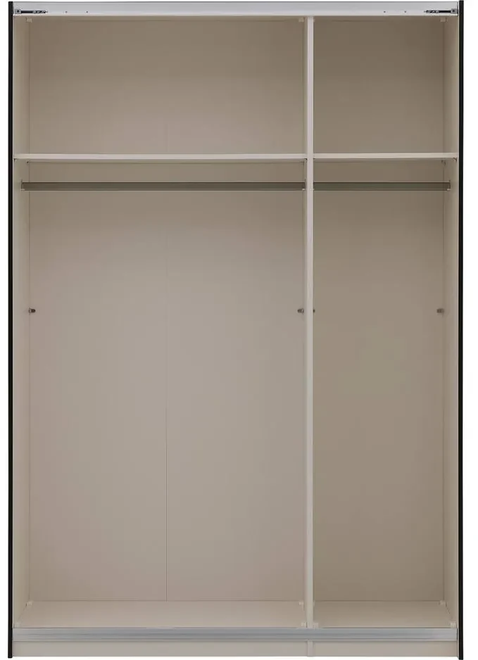 Goossens Kledingkast Easy Storage Sdk, 153 cm breed, 220 cm hoog, 2x 3 paneel schuifdeuren