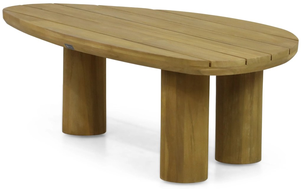 Hoek loungeset 5 personen Aluminium Taupe  4 Seasons Outdoor Santorini/Riah