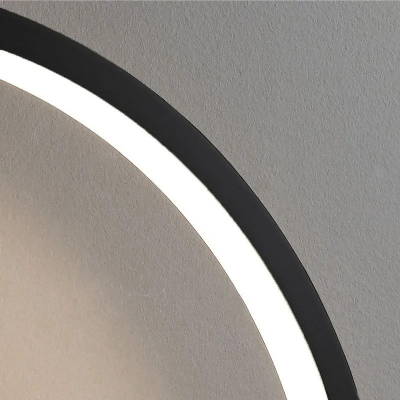 LED WANDLAMP APP1386-CW BLACK 40cm