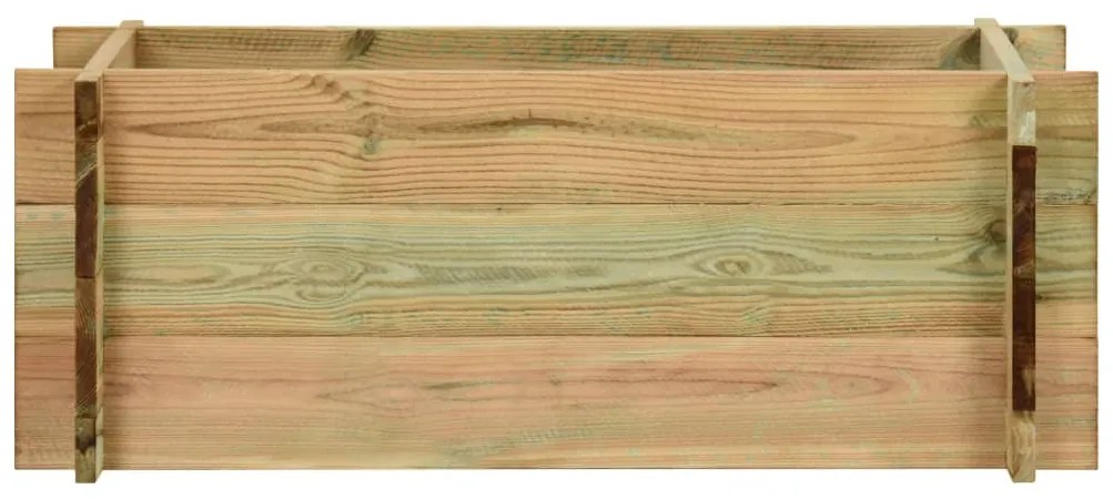 vidaXL Plantenbak 80 cm geïmpregneerd grenenhout