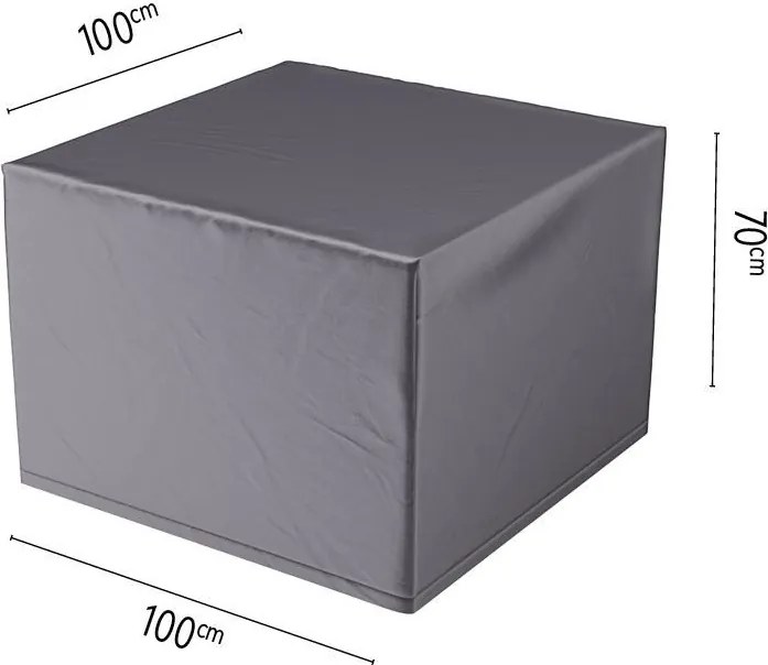 Platinum Aerocover loungestoelhoes - Ademende hoes 100 x 100 x H70cm