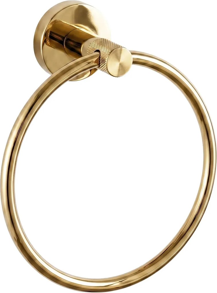 Badkamerhanger Ring 6610 Modern Gold