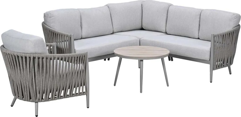 Garden Impressions Devin loungeset hoek 6-delig - Lucas loungetafels