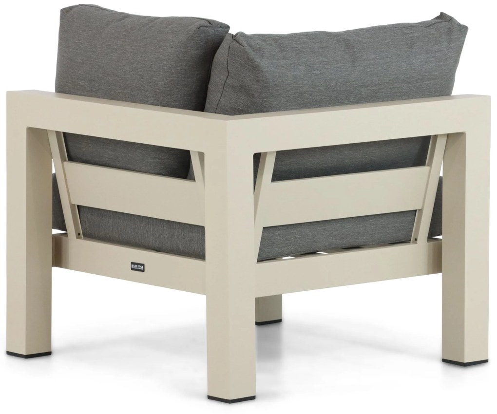 Hoek loungeset 5 personen Aluminium Taupe  Lifestyle Garden Furniture Luca