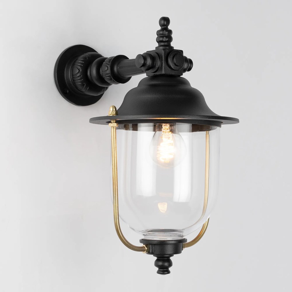 Lindau Muurlamp Hang Zwart