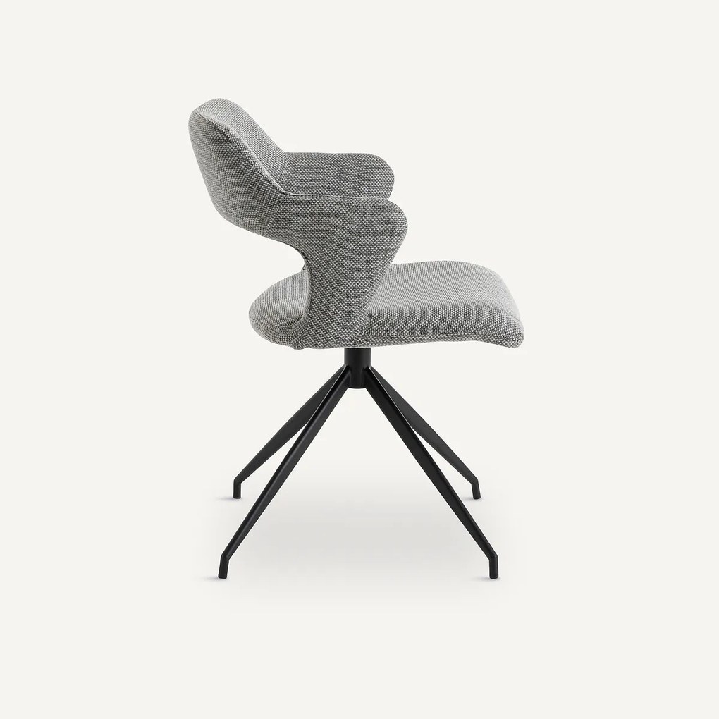 Draaiende tafelfauteuil Asyar