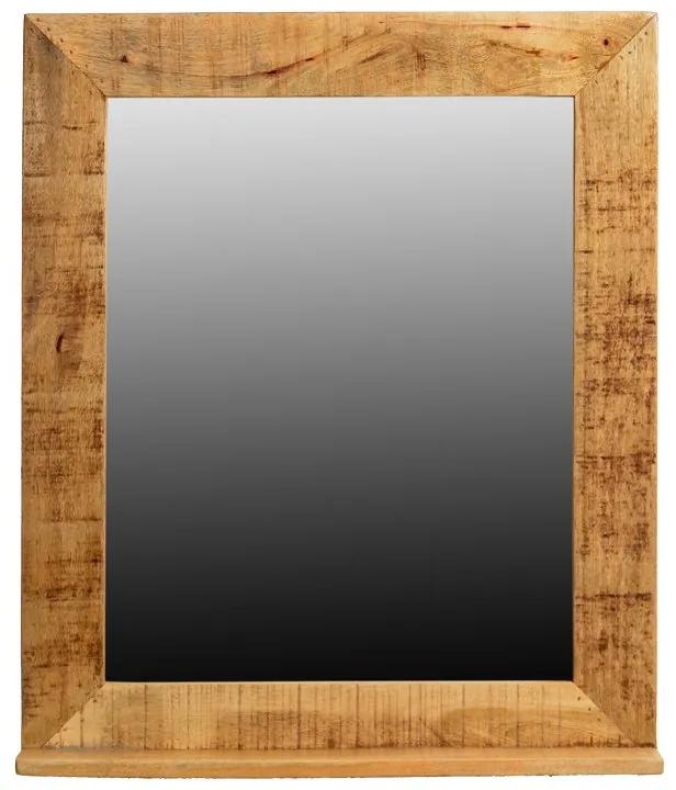 Stoere Spiegel Van Mangohout - 67x80cm