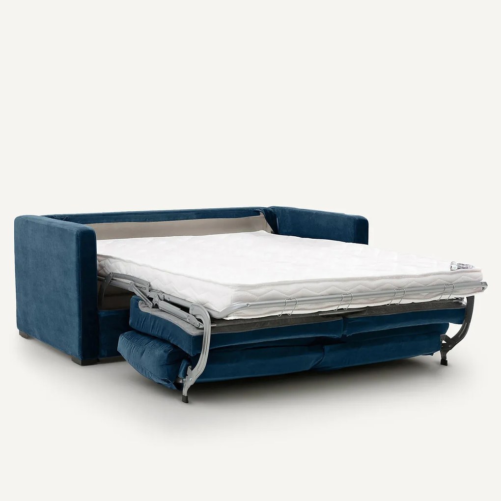 Sofa 3-er, cabrio, fluweel, NÉO KINKAJOU