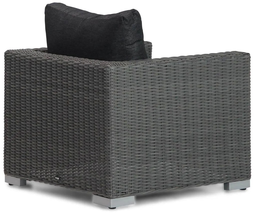 Hoek loungeset 6 personen Wicker Grijs  Garden Collections Cuba