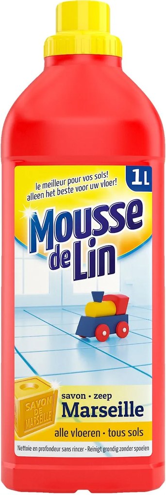 Mousse de Lin marseillezeep vloerreiniger voor alle vloeren - 1 liter