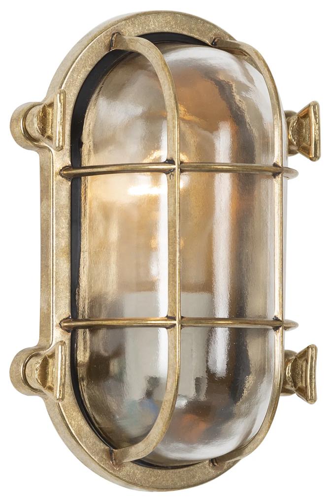 Buitenlamp Elbe scheepslamp brons