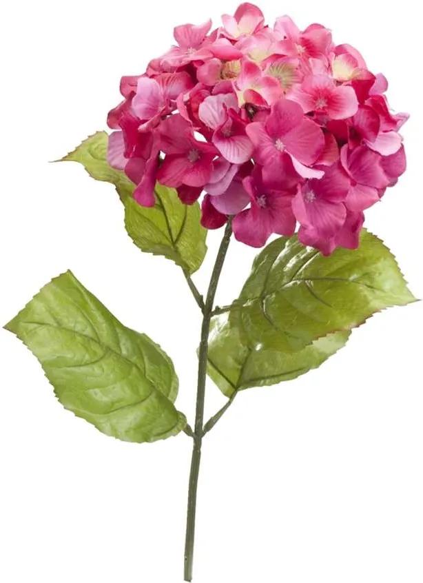 Kunstbloem Hortensia - roze - Leen Bakker