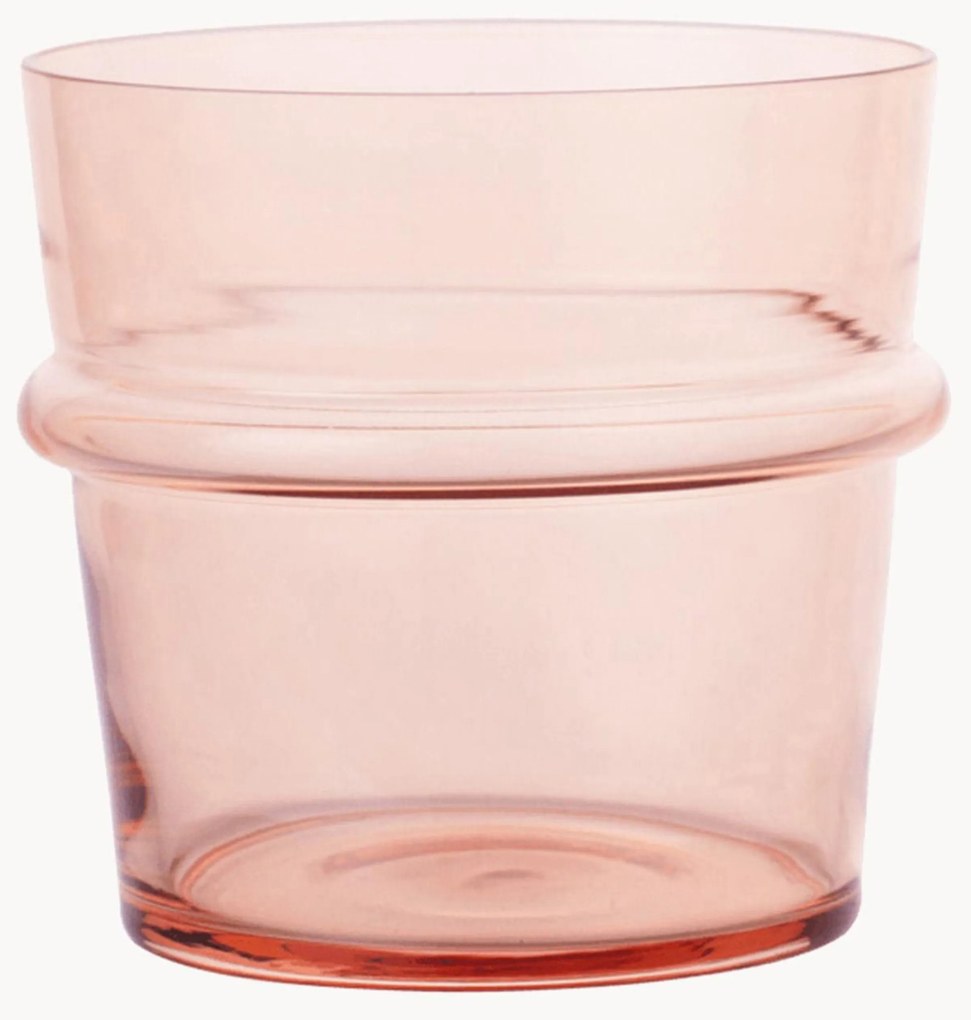 Mondgeblazen waterglazen Boya, 2-delig