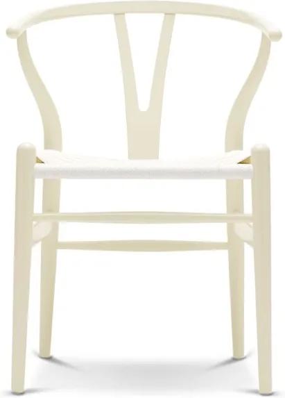 Carl Hansen & Son CH24 Wishbone stoel Colours White Vanilla White