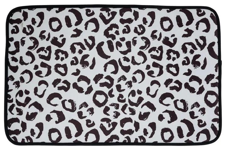 Badmat luipaardprint - 70x45 cm
