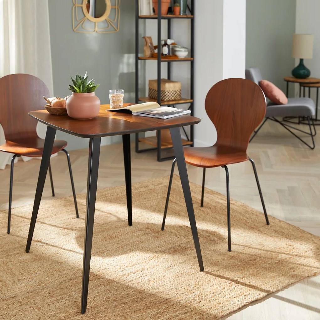 Set van 2 stapelbare stoelen, Lenon