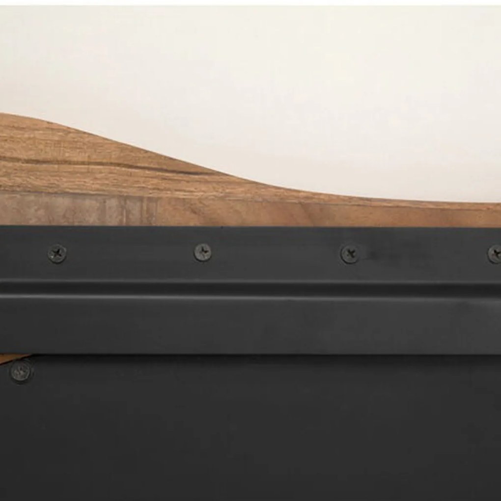 Kare Design Jorge Driehoek Spiegel Acacia Hout - 101x62cm