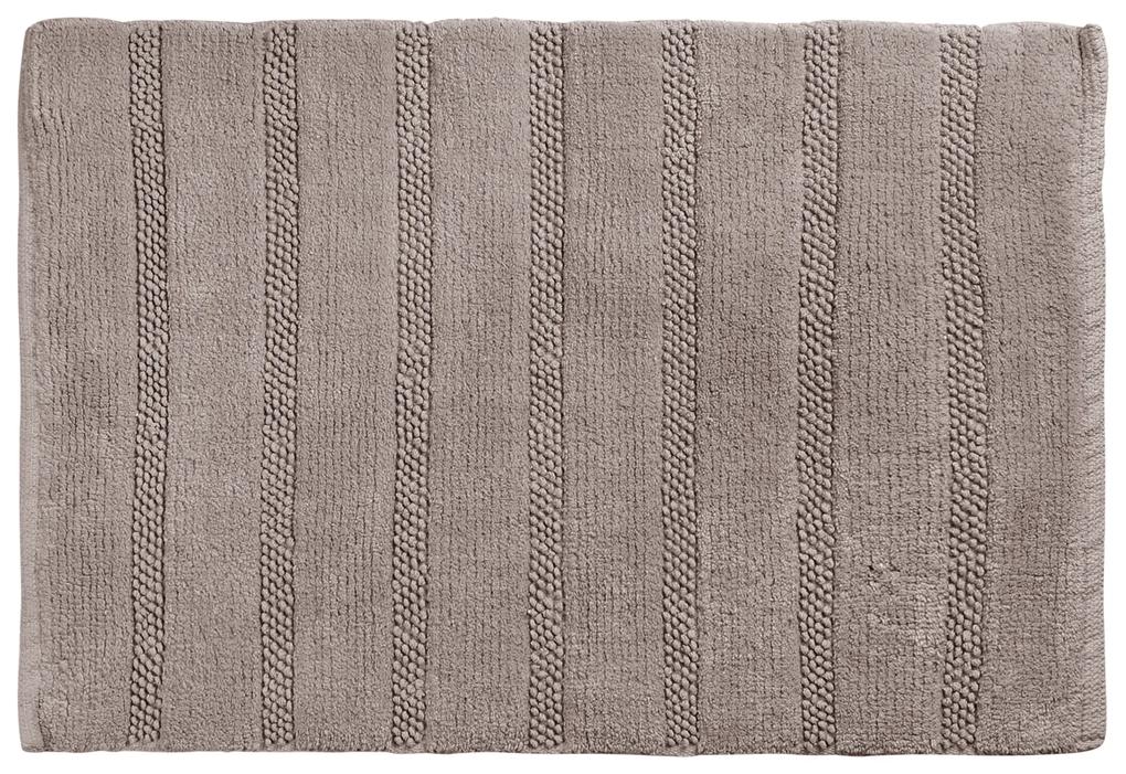 Differnz Stripes badmat 45x75cm taupe