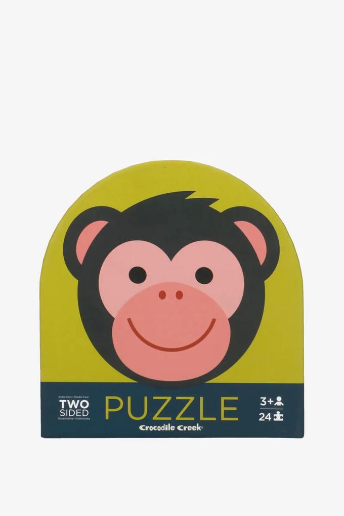 Puzzel tweezijdig aap